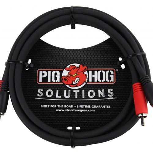 Pig Hog Solutions - 6ft RCA-RCA Dual Cable