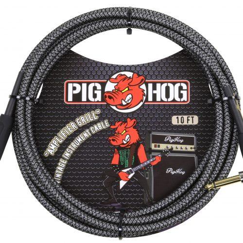 Pig Hog "Amp Grill" Instrument Cable, 10ft Right Angle