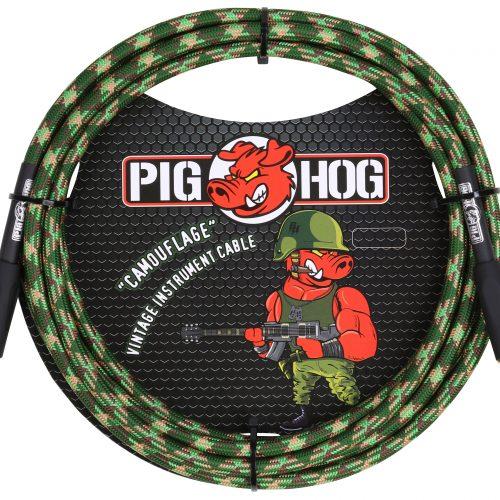 Pig Hog "Camouflage" Instrument Cable, 10ft