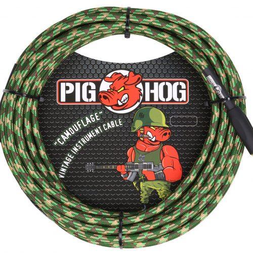 Pig Hog "Camouflage" Instrument Cable, 20ft