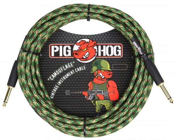 Pig Hog "Camouflage" Instrument Cable, 20ft