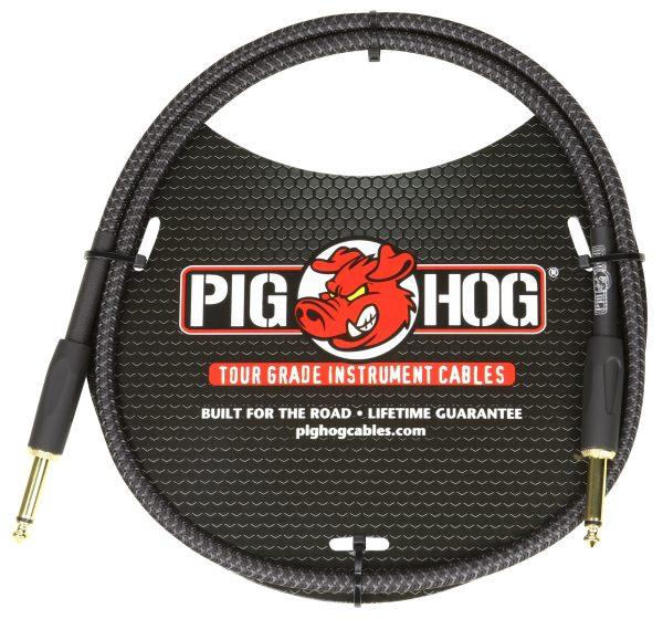 Pig Hog "Black Woven" 3ft Patch Cables