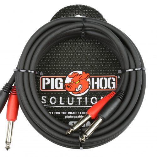 Pig Hog Solutions - 10ft 1/4"-1/4" Dual Cable