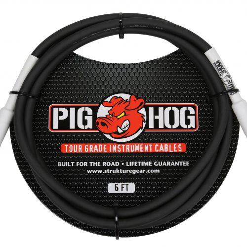 Pig Hog 6ft 1/4" - 1/4" 8mm Inst. Cable