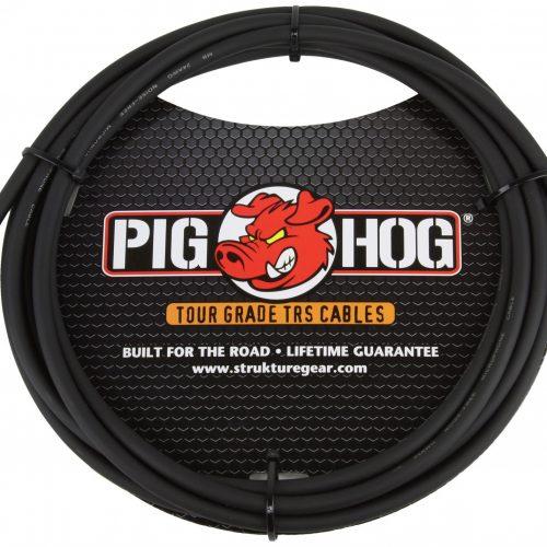 Pig Hog 10ft 1/4" TRS - 1/4" TRS Cable