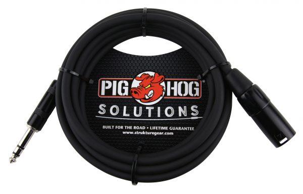 Pig Hog Solutions - 5ft TRS(M)-XLR(M) Balanced Cable