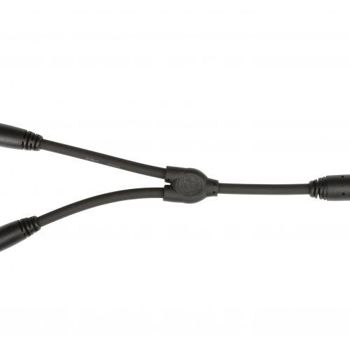 Pig Hog Solutions - 6" Y Cable, Mono 1/4"(F)-Dual Mono 1/4"(M)