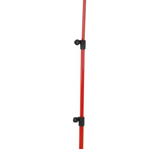 Deluxe 3-Part Folding Music Stand W/Bag - Red