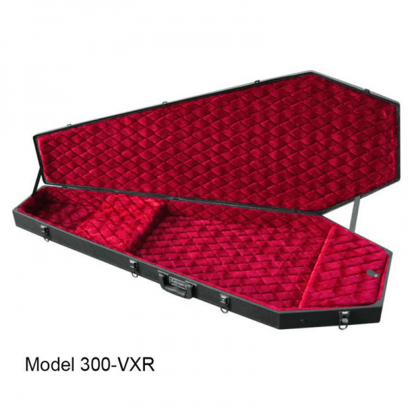 Extreme Coffin Guitar Case / Red Velvet