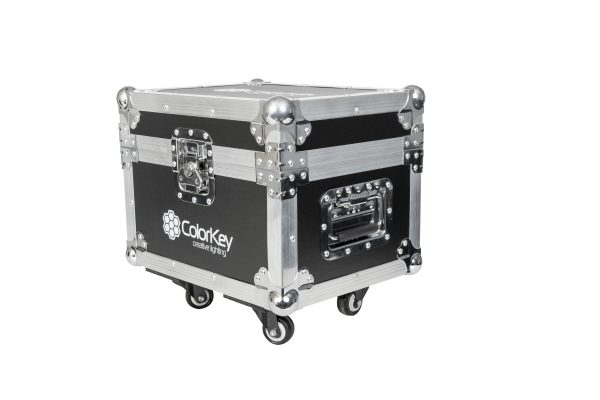 Two ColorKey Dazzler FX Machines with CKU-9030 Road Case (Black) - Image 7