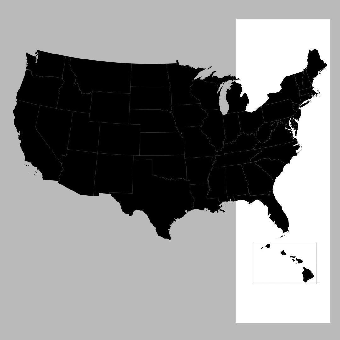 Streetwise Sales East Coast territory map