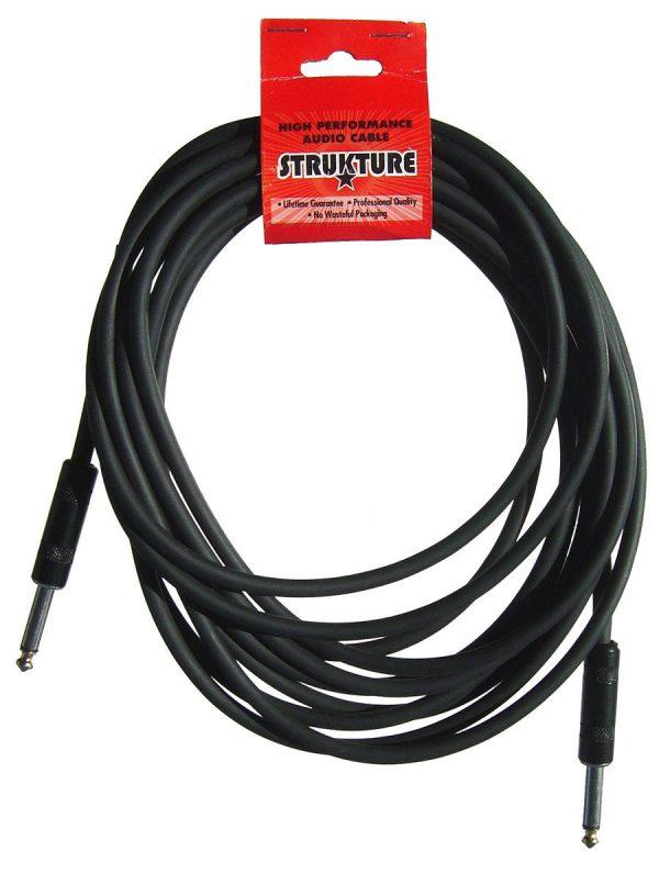 10ft Instrument Cable, 6mm Rubber