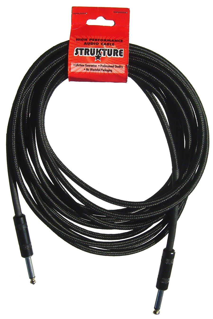 10ft Instrument Cable, 6mm Woven