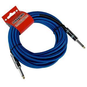 18.6ft Instrument Cable, Woven - Blue