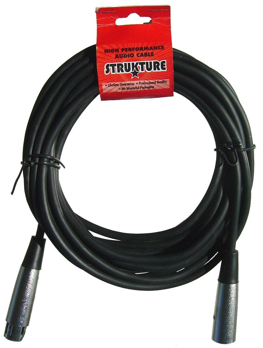 6ft XLR mic cable, 6mm Rubber
