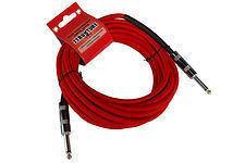 18.6ft Instrument Cable, Woven - Red