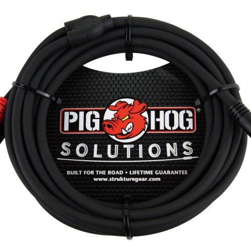 Pig Hog Solutions - 10ft Stereo Breakout Cable, 3.5mm to Dual RCA