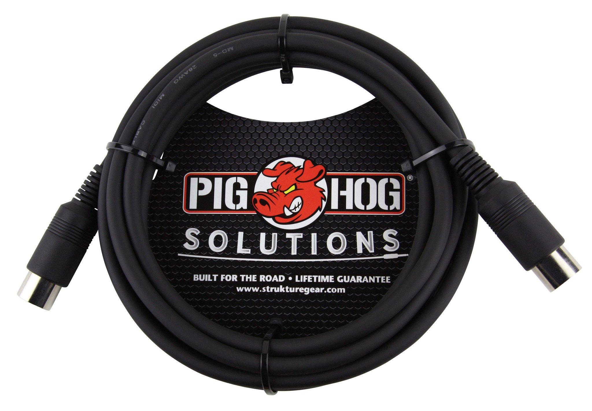 Pig Hog Solutions - 10ft MIDI Cable