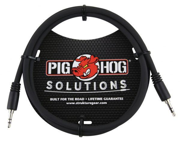 Pig Hog Solutions - 3.5mm TRS to 3.5mm TRS, 3ft