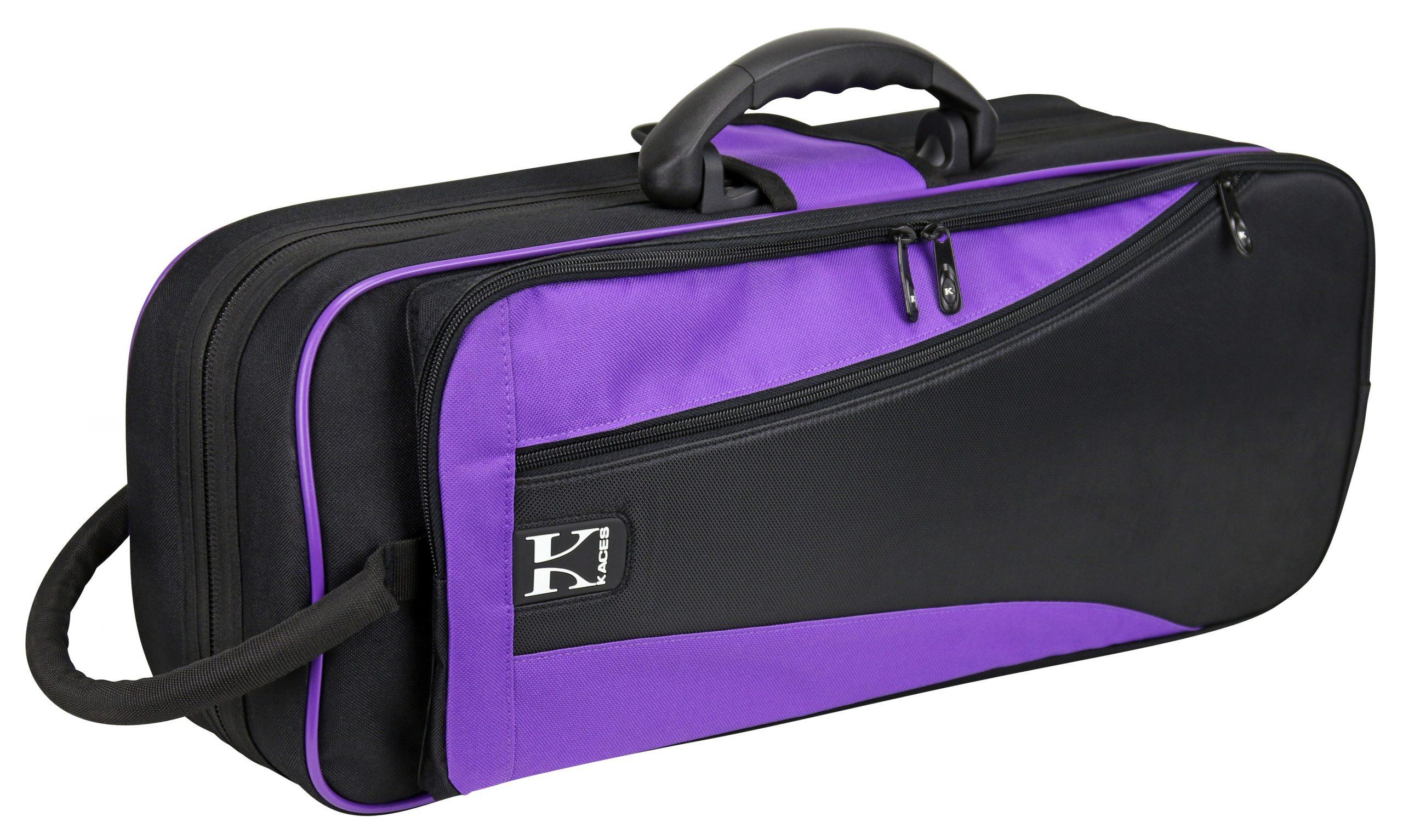 Kaces Lightweight Hardshell Trumpet Case, Purple