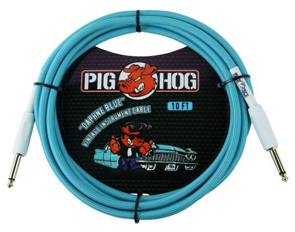 Pig Hog "Daphne Blue" Instrument Cable, 20ft