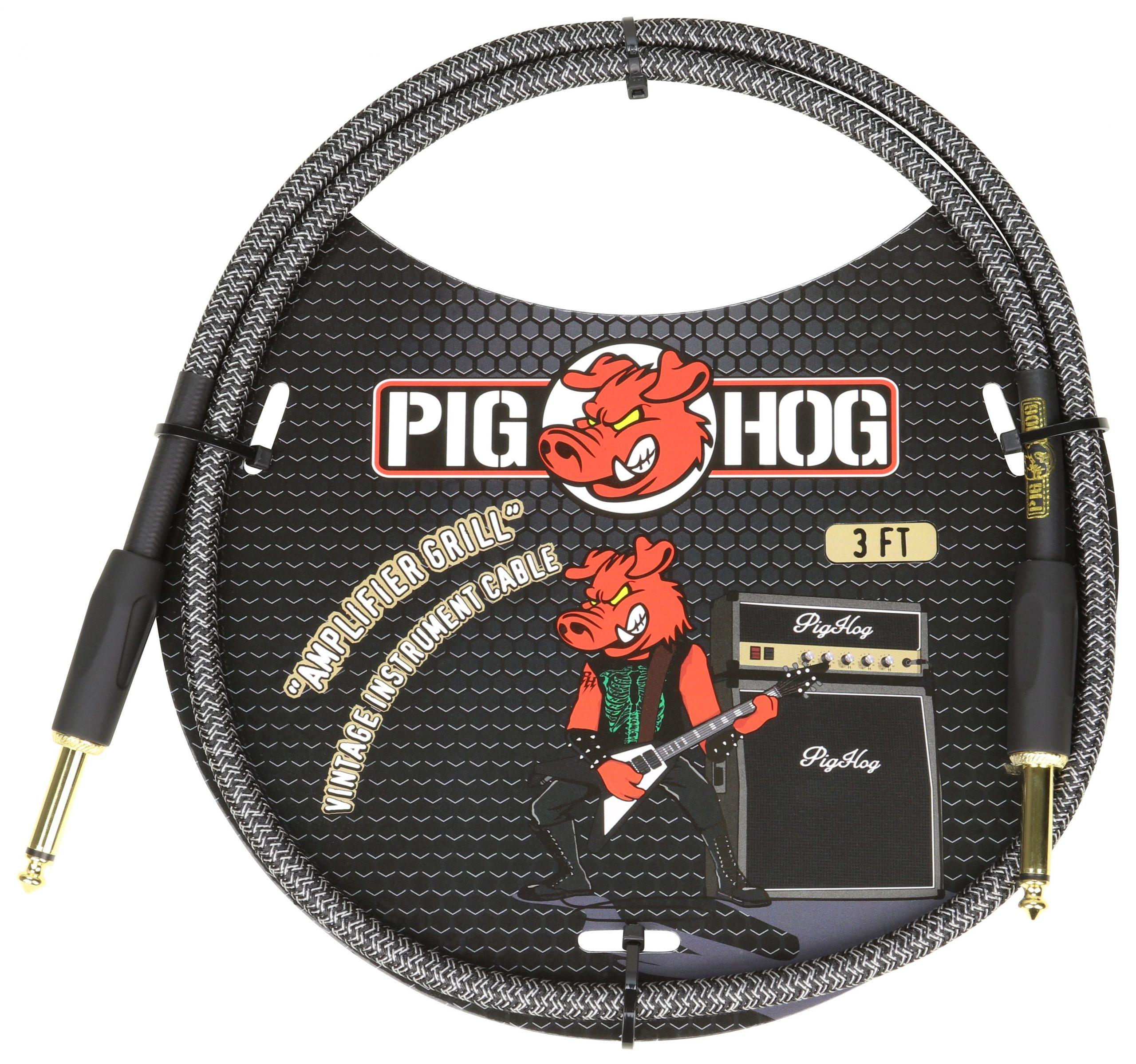 Pig Hog "Amplifier Grill" 3ft Patch Cables