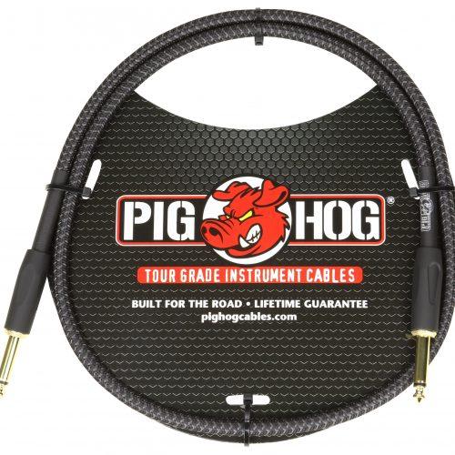 Pig Hog "Black Woven" 3ft Patch Cables