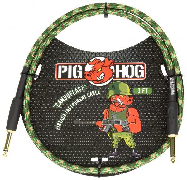 Pig Hog  "Camouflage" 3ft Patch Cables