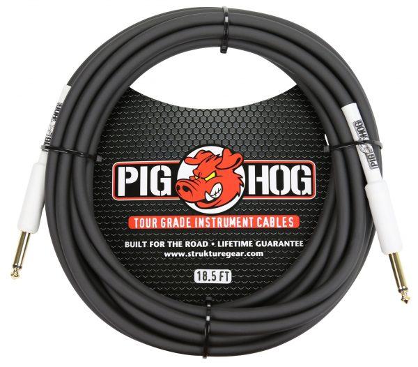 Pig Hog 18.5ft 1/4" - 1/4" 8mm Inst. Cable