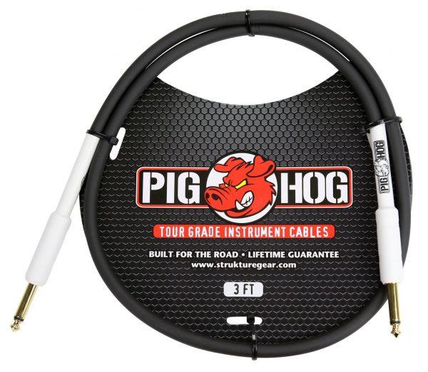 Pig Hog 3ft 1/4" - 1/4" 8mm Inst. Cable