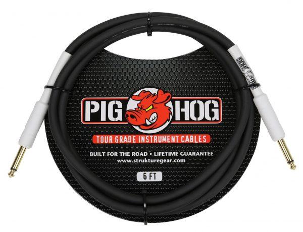 Pig Hog 6ft 1/4" - 1/4" 8mm Inst. Cable