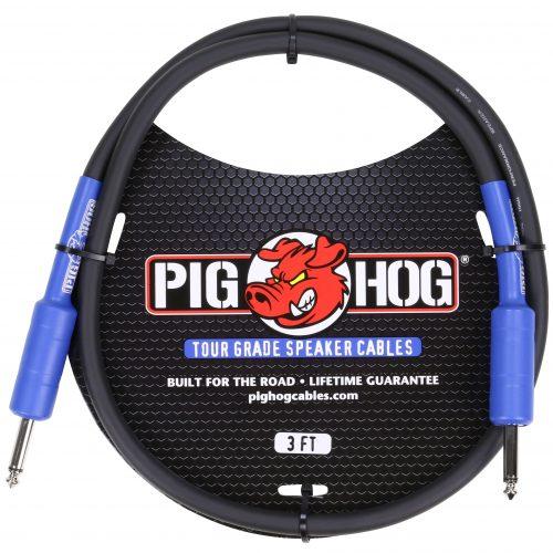 Pig Hog 9.2mm Speaker Cable, 3ft (14 gauge wire)