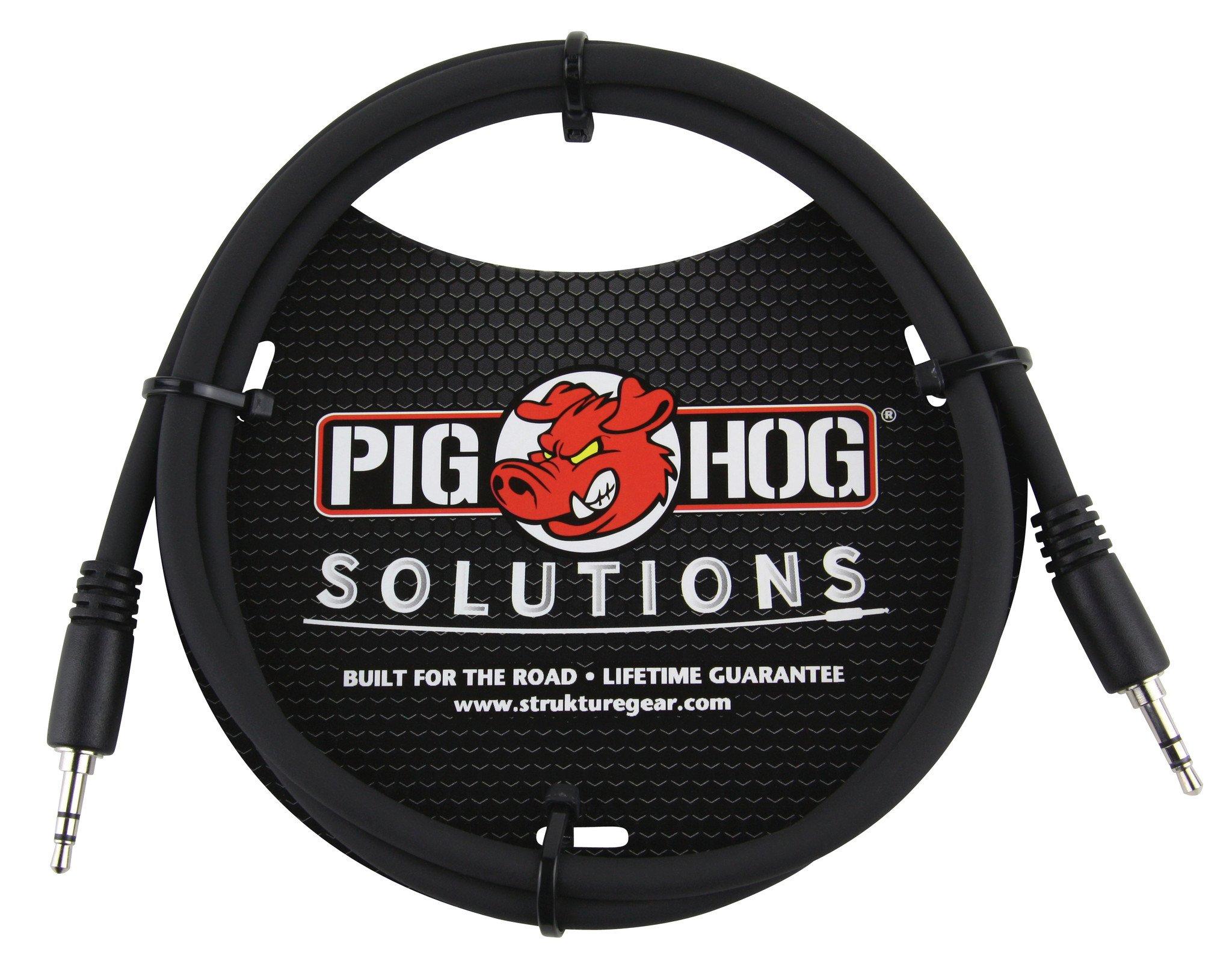 Pig Hog Solutions - 3.5mm TRS to 3.5mm TRS, 6ft
