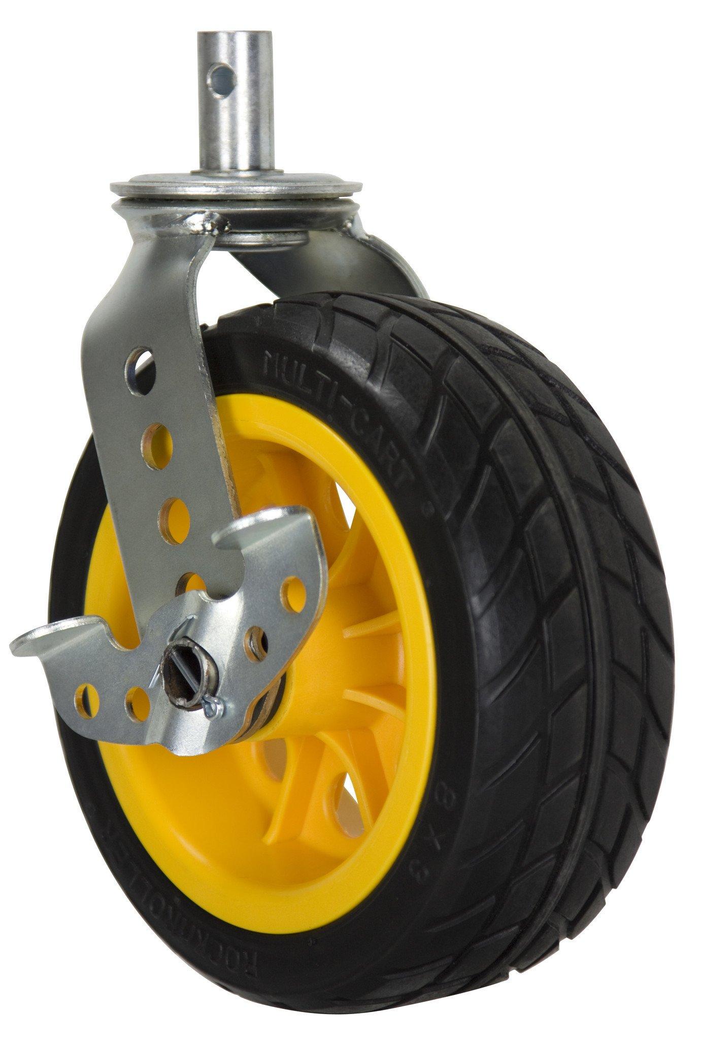 RCSTR8X3 - Ground Glider 8" x 3" Low Profile All Terrain Casters