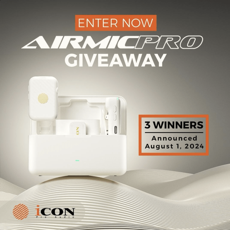 Icon Pro Audio :: AirMic Pro Giveaway and YouTube Tutorial Series