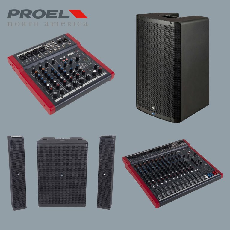 Proel :: Elevating Sound with Superior Speakers and Mixers