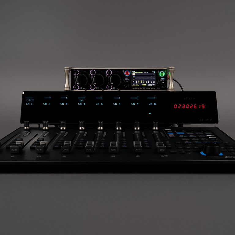 iCON :: P1-M Integration with Sound Devices 8-Series Recorders