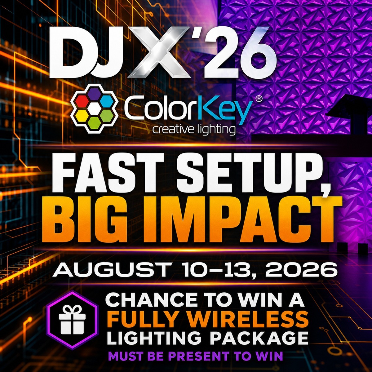 ColorKey Brings ‘Fast Setup, Big Impact’ to DJX ’26 featured image