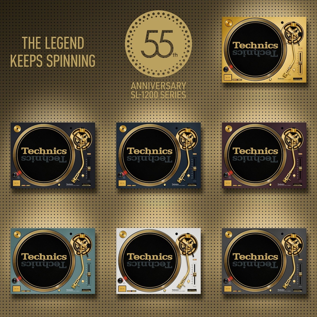 Technics Celebrates 55 Years of the SL-1200 with a Limited-Edition Color Series featured image
